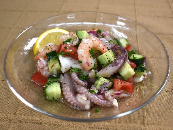 魚介マリネ（セビーチェ）